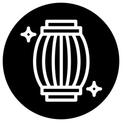 Barrel Vector Icon Design Illustration