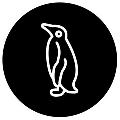 Penguin Vector Icon Design Illustration