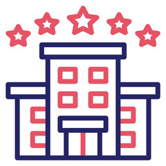 5 Star Hotel Icon