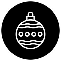 Bauble Vector Icon Design Illustration