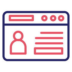 Web Portfolio Icon