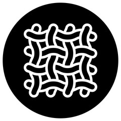 Textile Vector Icon Design Illustration
