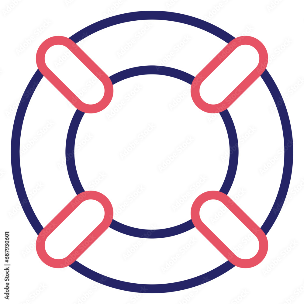 Canvas Prints Lifebuoy Icon