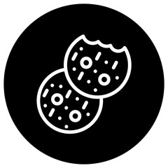 Cookies Vector Icon Design Illustration