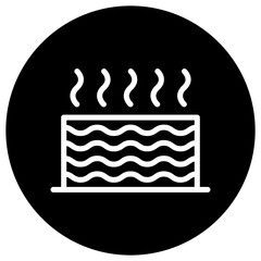 Hot Water Vector Icon Design Illustration