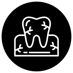 Toothache Vector Icon Design Illustration