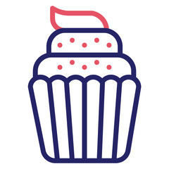 Wedding Cupcake Icon