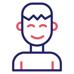 Smiling Man Icon