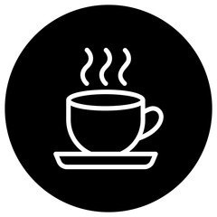 Tea Cup Vector Icon Design Illustration
