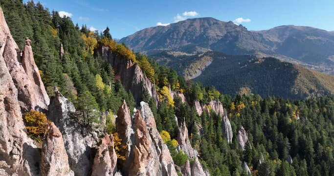 landscape in the mountain s Cliffs.