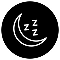 Zzz Vector Icon Design Illustration