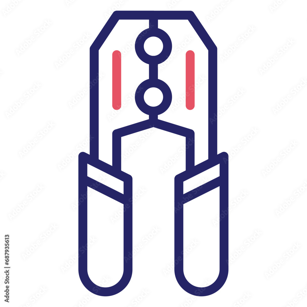 Poster crimping icon