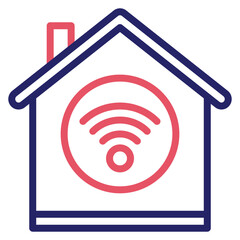 House Wifi Icon