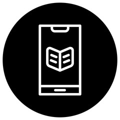 Ebook Vector Icon Design Illustration