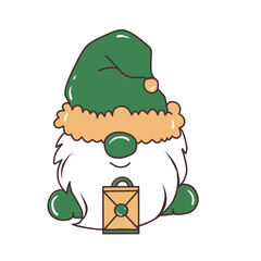Christmas Gnome Illustration
