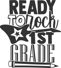 Ready To Rock 1st Grade - First Grade Illustration