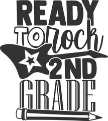 Ready To Rock 2nd Grade - Second Grade Illustration