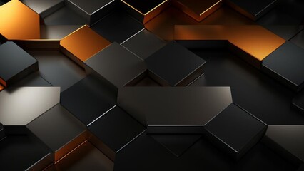 黒と金のグラフィック背景