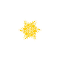 Christmas snowflake for yellow race christmas, santa, holiday, xmas, snowflake, celebration, art, design, china, snow, chinese, decoration, winter, yellow, artwork, yellow snowflake, new year, year