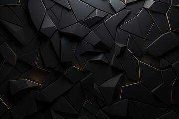 Ai abstract black stone background artificial intelligence