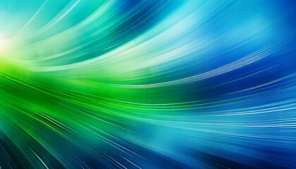 blue and green blurred motion abstract background - obrazy, fototapety, plakaty