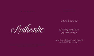 Signature font calligraphy logotype script brush font type font lettering handwritten