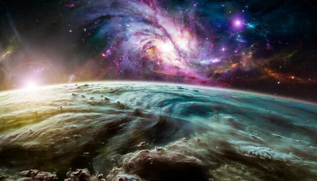 galactic space elements of this image furnished by nasa