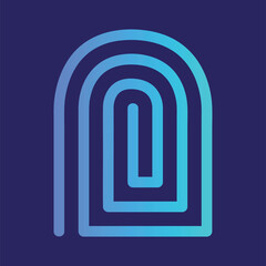 vector of random abstract logo idea