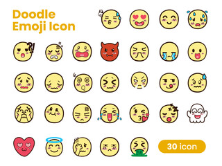 Doodle Emoji Icon V1