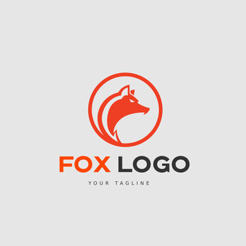 Fox Logo IClean modern fox logo. Simple minimal animal vector mages – Browse 44,250 Stock Photos, Vectors