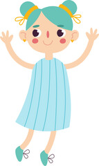 Girl In Dress