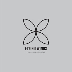 Flying Wings Logo Design 2024