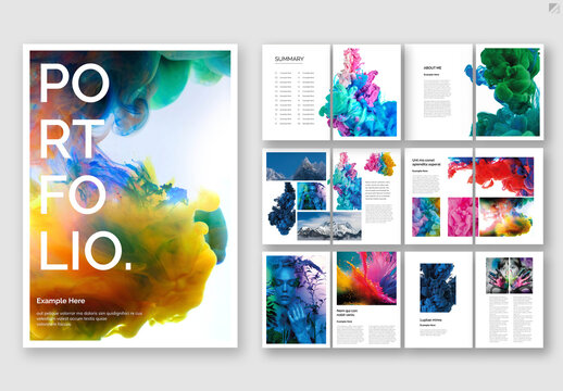 Minimalist Portfolio Layout