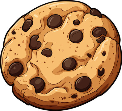 recommend clip art: Cookie clipart design illustration