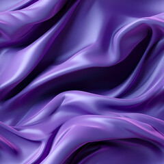 Textile fabric neon colors change with viewing or illumination geometry, futuristic purple, pink background. Minimal flat lay love iridescent concept.