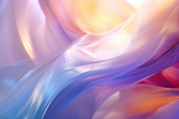 Obraz premium luminous iridescent gradient background