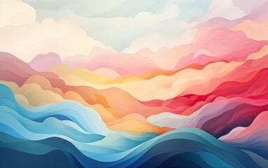 Colorful organic background. Abstract wallpaper design.