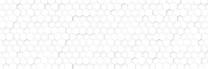 Fototapeta premium Hexagon ceramic tiles made for flooring, back splash or showers / bath tubs.