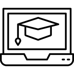 Online Learning Icon