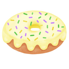 Donuts on Mardi Gras Day