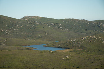 landscape with lake