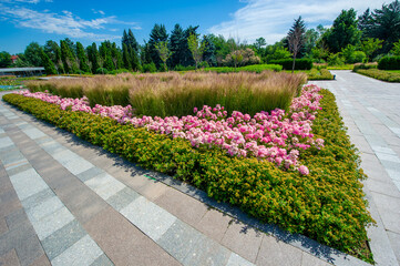 Immerse yourself in a kaleidoscope of flowers as you stroll through this breathtaking garden, where...
