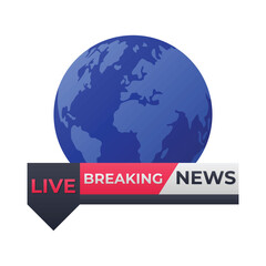 breaking news illustration