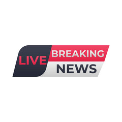 Fototapeta premium breaking news illustration