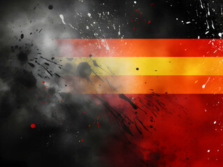 Germany national flag background, Germany flag weaving made by silk cloth fabric, Germany background, ai generated image