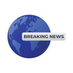 breaking news illustration