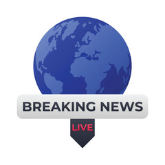 breaking news illustration