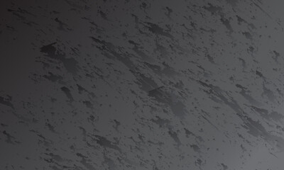 Beautiful Abstract Decorative Background. Grunge rough dirty black grey  background. Distress urban used texture. Overlay aged grainy messy template. vector illustration