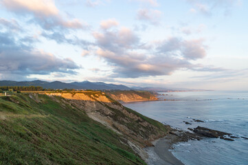 cliff over the sea