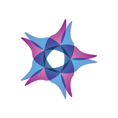 abstract colorfull logo design